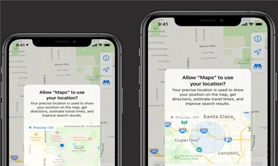 کاربران در iOS 14 می‌توانند دقت موقعیت مکانی دسترس‌پذیر خود برای اپلیکیشن‌ها را تنظیم کنند
