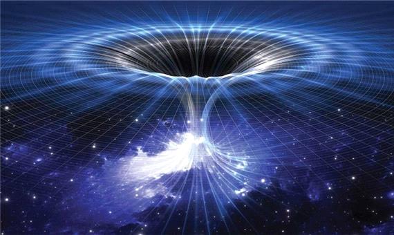 چه می‌شود اگر سیاه‌چاله درون کرم‌چاله سقوط کند؟