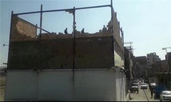 رفع خلاف از ساخت و ساز غیر مجاز در بزرگراه آزادگان