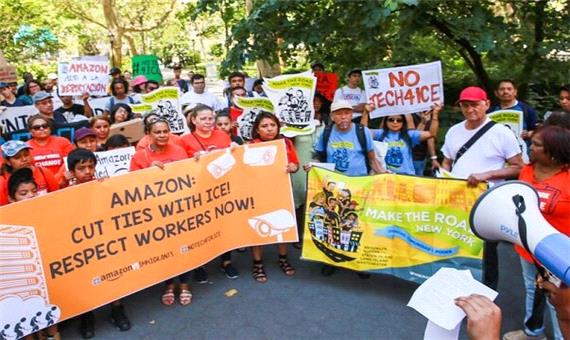 شکایت از آمازون به علت اخراج یکی از کارگران