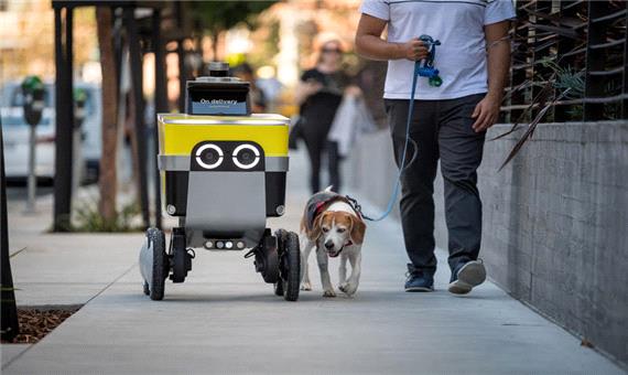 اوبر می‌خواهد سفارش‌های غذا را با ربات‌های خودران به مشتریان تحویل دهد