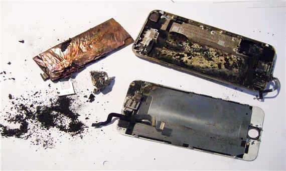 انفجار باتری آیفون 6 باعث صدمه جانی شد